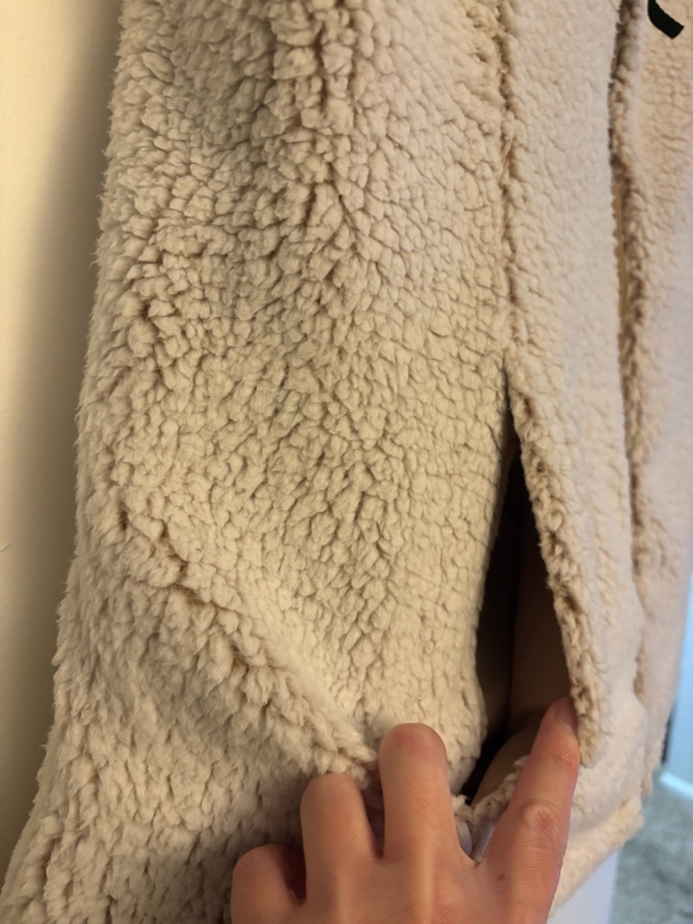 Free Country Quilted Fleece-Lined Reversible Vest in Camel - Picture 6 of 6